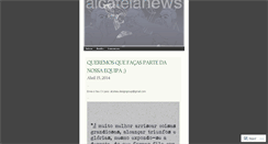 Desktop Screenshot of alcateiadesigngroupnews.wordpress.com