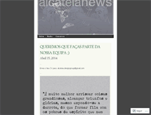 Tablet Screenshot of alcateiadesigngroupnews.wordpress.com