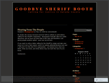 Tablet Screenshot of nomorebooth.wordpress.com