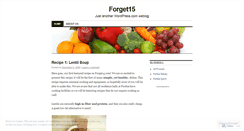 Desktop Screenshot of forget15.wordpress.com