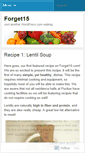 Mobile Screenshot of forget15.wordpress.com