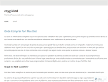 Tablet Screenshot of coygiklnd.wordpress.com
