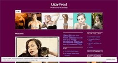 Desktop Screenshot of lizzyfrost.wordpress.com