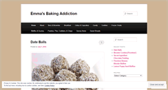 Desktop Screenshot of emmasbakingaddiction.wordpress.com