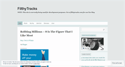 Desktop Screenshot of filthytracks.wordpress.com