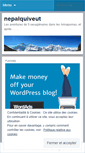 Mobile Screenshot of nepalquiveut.wordpress.com