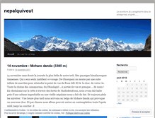 Tablet Screenshot of nepalquiveut.wordpress.com