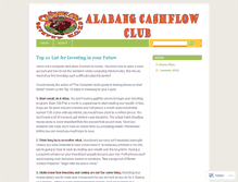 Tablet Screenshot of alabangcashflowclub.wordpress.com