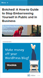 Mobile Screenshot of botched.wordpress.com