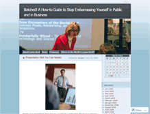 Tablet Screenshot of botched.wordpress.com