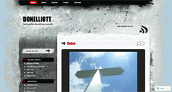 Desktop Screenshot of donelliott.wordpress.com