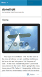 Mobile Screenshot of donelliott.wordpress.com