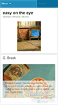 Mobile Screenshot of easyontheeye2.wordpress.com