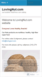 Mobile Screenshot of lovingnut.wordpress.com