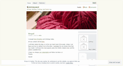 Desktop Screenshot of knitology.wordpress.com