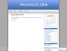 Tablet Screenshot of mcom63fa09.wordpress.com