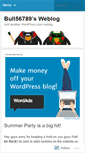 Mobile Screenshot of bull56789.wordpress.com