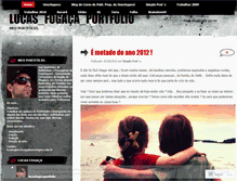 Tablet Screenshot of lucasfogacaportfolio.wordpress.com