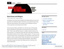 Tablet Screenshot of dialecticalatheism.wordpress.com