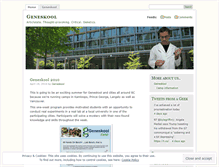 Tablet Screenshot of geneskool.wordpress.com