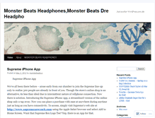 Tablet Screenshot of beatsdreheadpho.wordpress.com