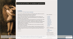 Desktop Screenshot of lilithdiaries.wordpress.com