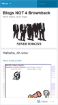 Mobile Screenshot of blogsnot4brownback.wordpress.com
