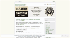 Desktop Screenshot of digestiveremedy.wordpress.com