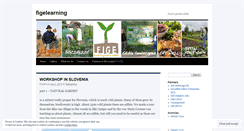 Desktop Screenshot of figelearning.wordpress.com