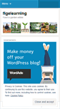 Mobile Screenshot of figelearning.wordpress.com