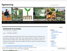 Tablet Screenshot of figelearning.wordpress.com