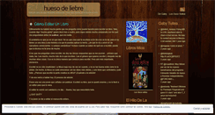 Desktop Screenshot of huesodeliebre.wordpress.com