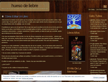 Tablet Screenshot of huesodeliebre.wordpress.com