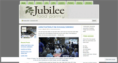 Desktop Screenshot of jubileefoodpantry.wordpress.com