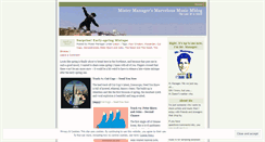 Desktop Screenshot of mistermanagersmmm.wordpress.com