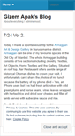 Mobile Screenshot of gizemapak.wordpress.com