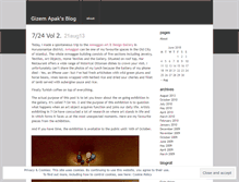 Tablet Screenshot of gizemapak.wordpress.com