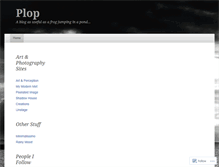 Tablet Screenshot of aplop.wordpress.com