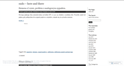 Desktop Screenshot of ldziadziak.wordpress.com