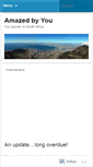 Mobile Screenshot of amazedbyyou.wordpress.com
