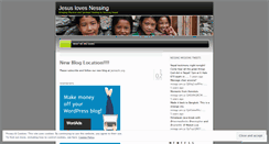 Desktop Screenshot of nessing.wordpress.com