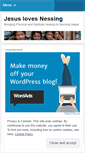 Mobile Screenshot of nessing.wordpress.com