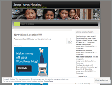 Tablet Screenshot of nessing.wordpress.com
