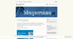 Desktop Screenshot of blogerrama.wordpress.com