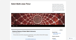 Desktop Screenshot of batiksurabaya.wordpress.com