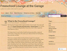 Tablet Screenshot of freeschoollounge.wordpress.com