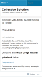 Mobile Screenshot of collectivesolution.wordpress.com