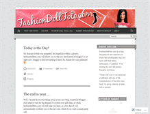 Tablet Screenshot of fashiondollfoto.wordpress.com