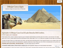 Tablet Screenshot of dibujarcara.wordpress.com