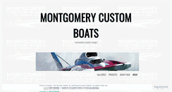 Desktop Screenshot of montgomerycustomboats.wordpress.com
